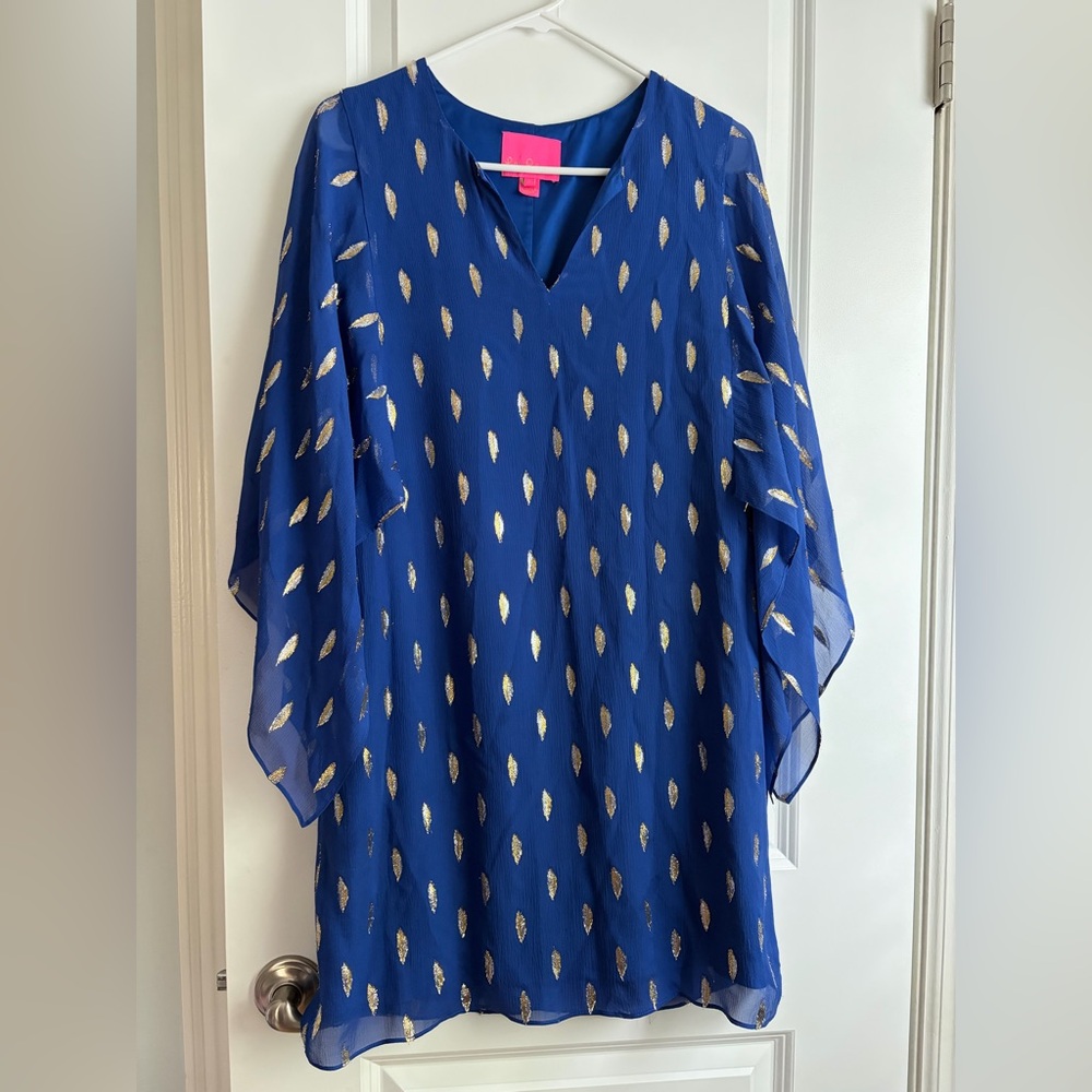 Lilly Pulitzer Shalynn Silk Caftan Dress - Picture 3 of 10
